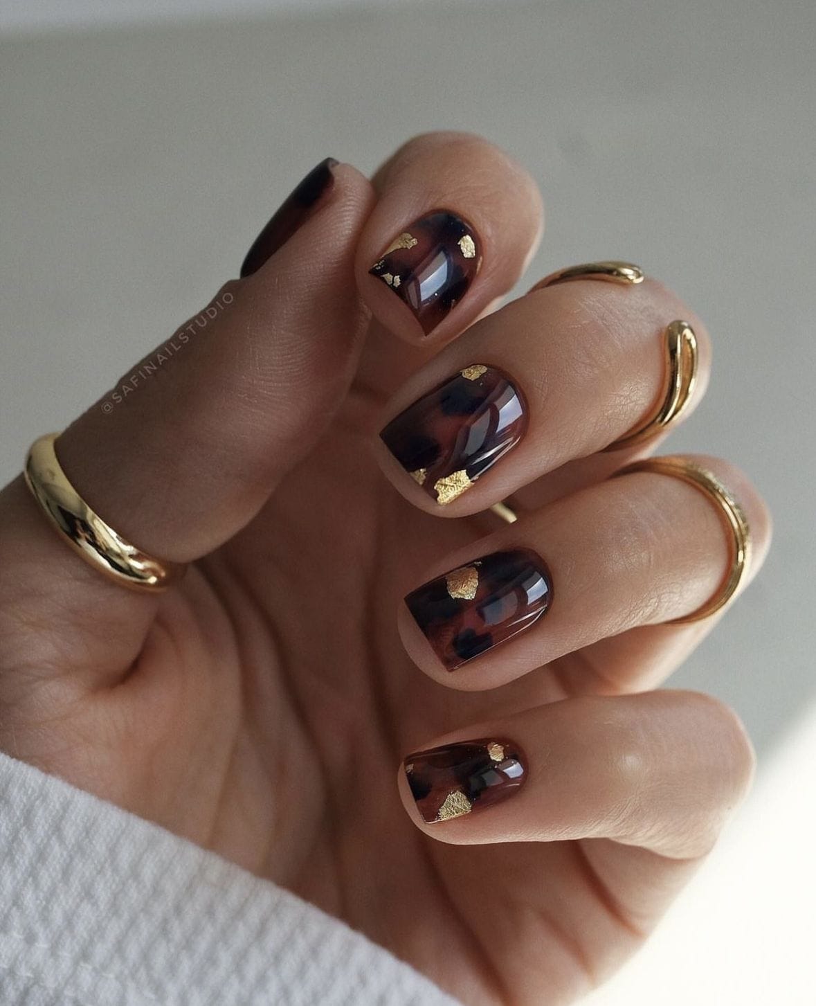 Ideias de Unhas Marrons: Sofisticação em Cada Detalhe